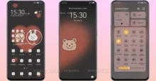 Milk and Mocha Bear v7 EMUI Theme