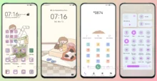 Milk tea sister EMUI Theme