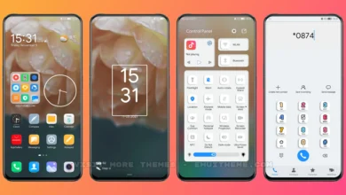 Minimal Flower EMUI Theme