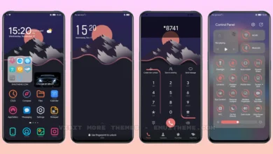 Nature Mountain EMUI Theme