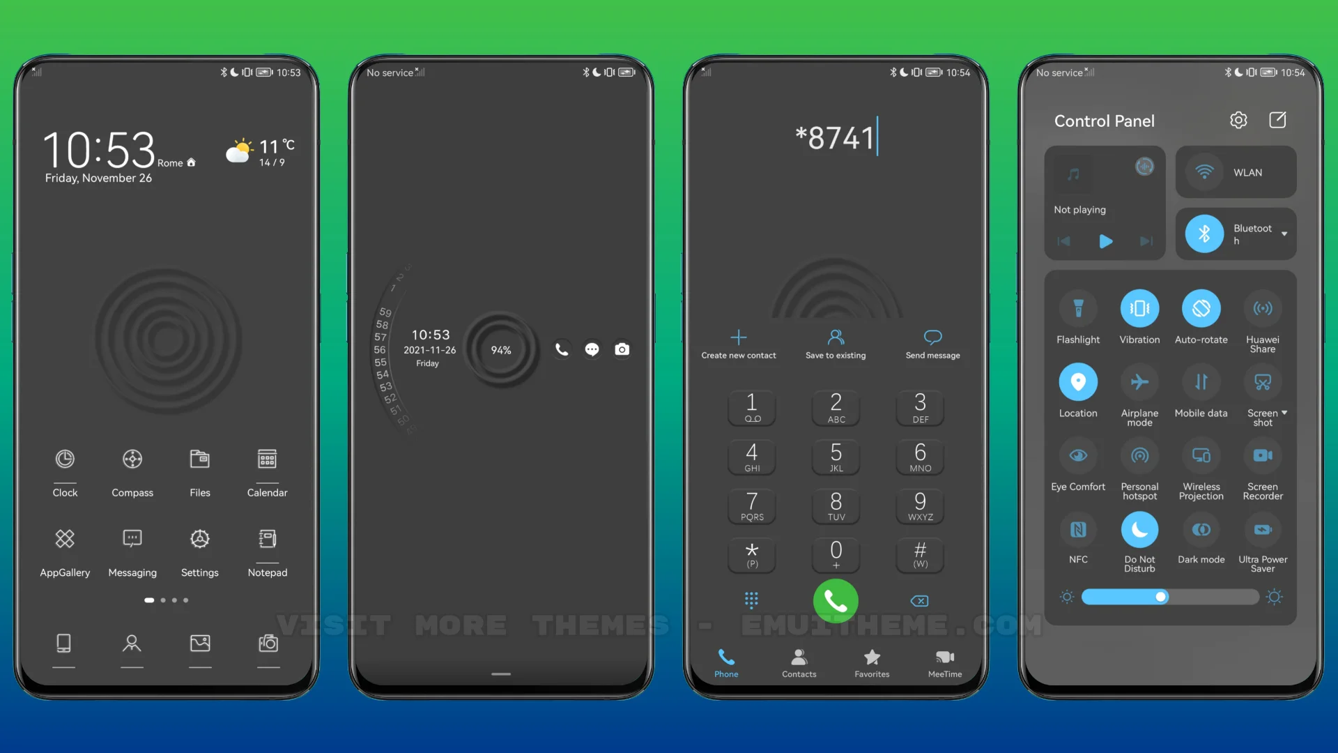 New Mimicry Text Clock Theme For Huawei Emui 12 11 10 9 And Magicui 5 4 3 2 Huawei Theme New Mimicry Text Clock Theme For Huawei Emui 12 11 10 9 And Magicui 5 4 3 2 Huawei Theme