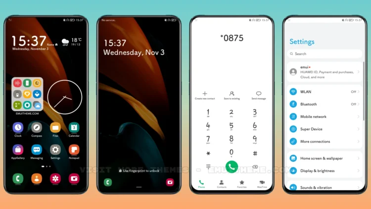 OneUi 3 EMUI Theme