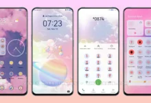 Pink Sky EMUI Theme