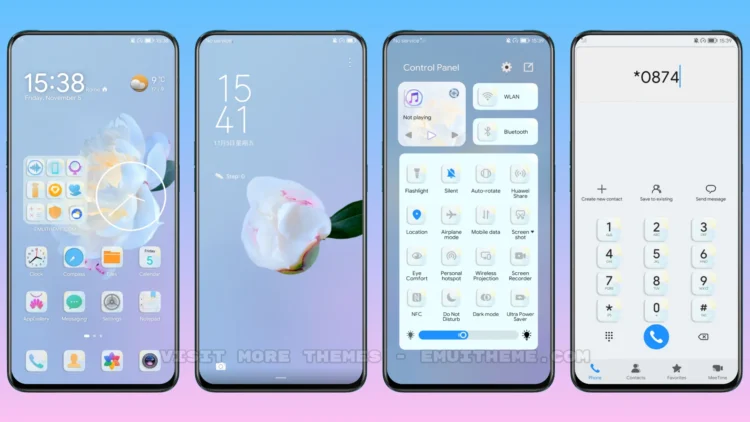 Pure Flower EMUI Theme