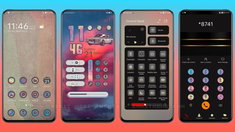 Retro Urban EMUI Theme