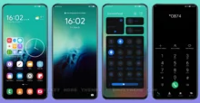 Samsung Note 10 V2 Dark EMUI Theme