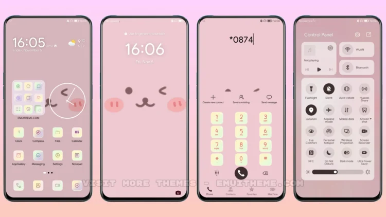 Smiley EMUI Theme