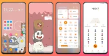 Three Bears EMUI Theme
