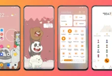 Three Bears EMUI Theme
