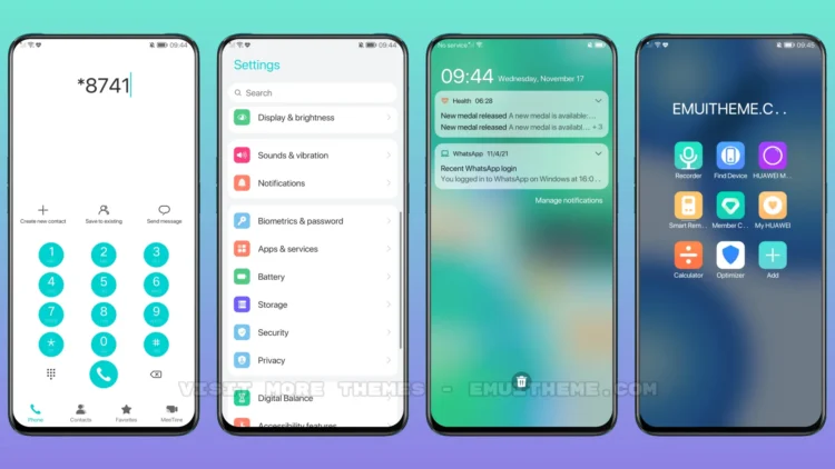 Vitality EMUI Theme