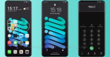 iOS 15 Dark EMUI Theme
