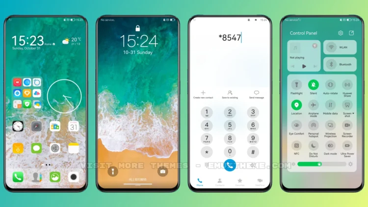 iOS Xs EMUI Theme