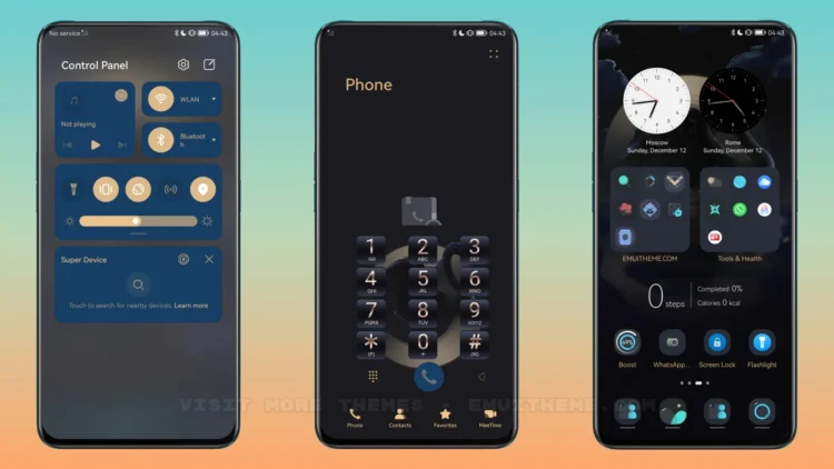 Black Swan EMUI Theme