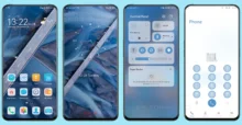 Blue Sea v2 EMUI Theme