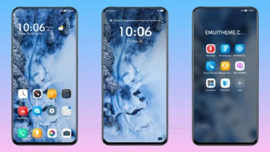 Blue love EMUI Theme