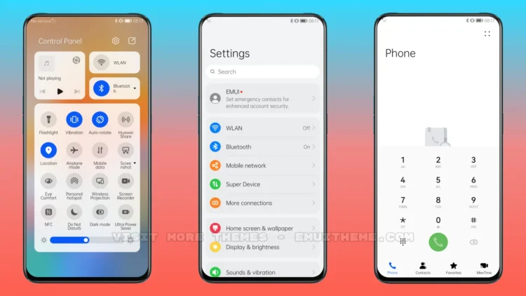 ColorOS 12 EMUI Theme