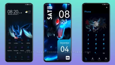 Dark Pokemon EMUI Theme