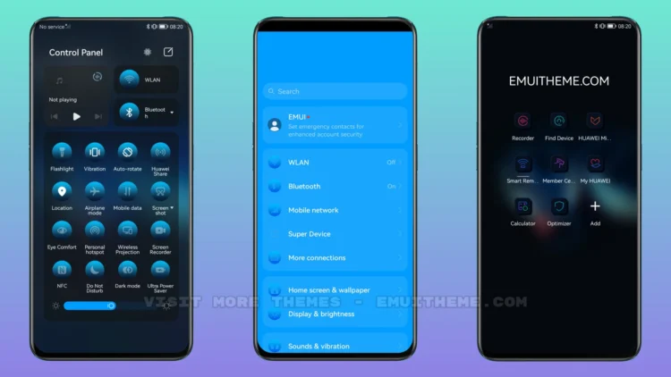 Dark Pokemon EMUI Theme