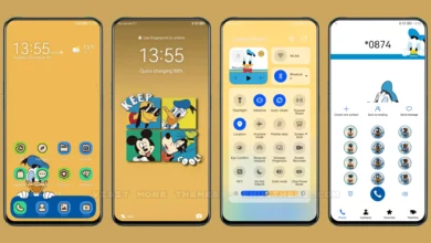 Donald Duck v5 EMUI Theme