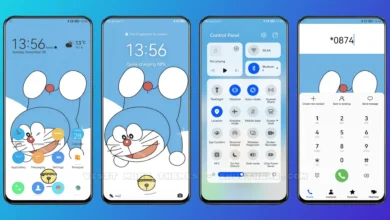 Doraemon v11 EMUI Theme