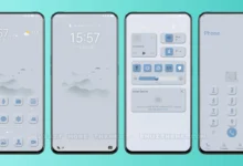 Green Mountain Mimicry EMUI Theme