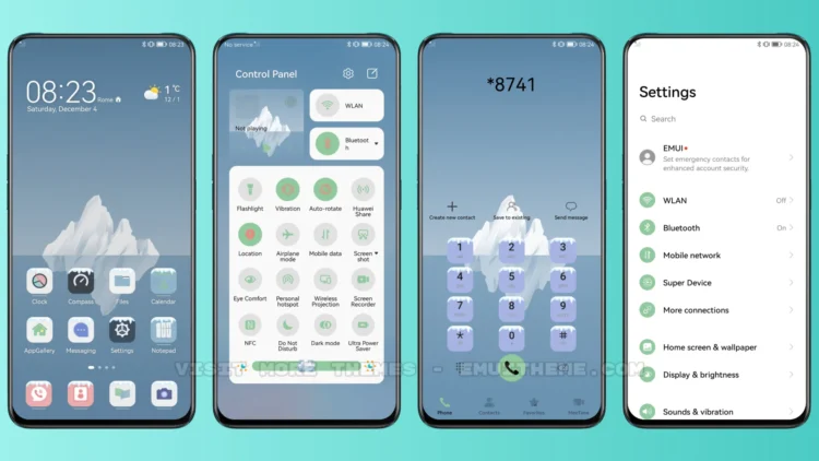 Iceberg EMUI Theme