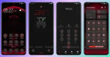 King Red v2.2 EMUI Theme