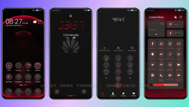 King Red v2.2 EMUI Theme