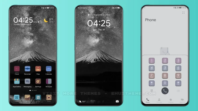 Leather EMUI Theme