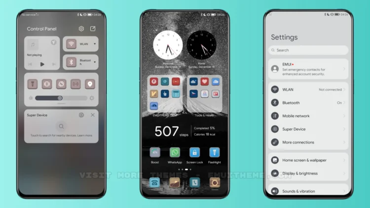 Leather EMUI Theme