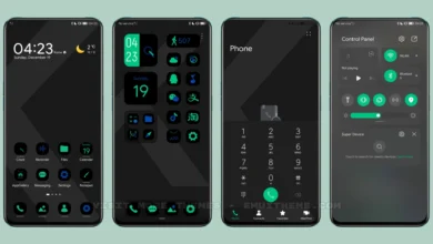 Light Black EMUI Theme