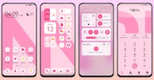 Light Pink EMUI Theme