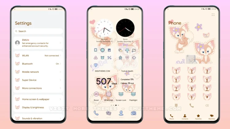 LinaBell v3 EMUI Theme