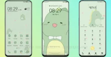 Little dinosaur v5 EMUI Theme