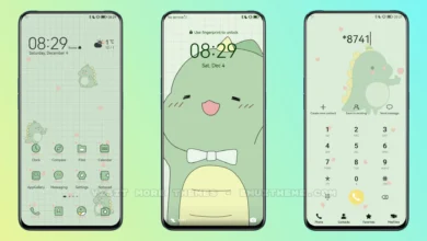 Little dinosaur v5 EMUI Theme