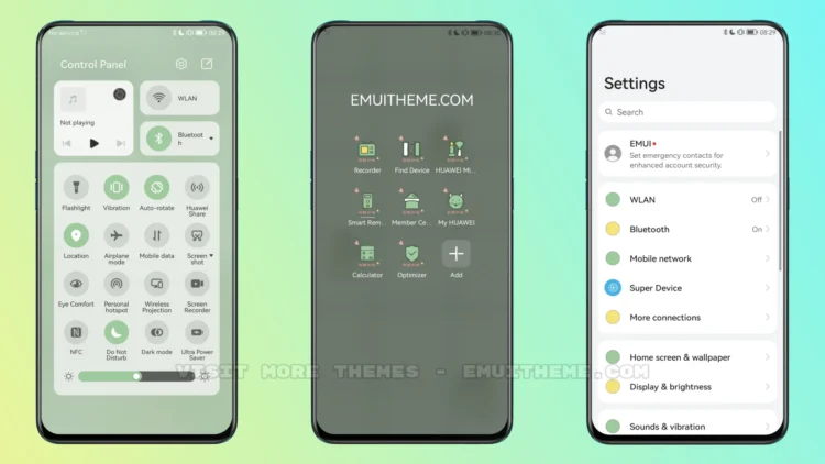 Little dinosaur v5 EMUI Theme
