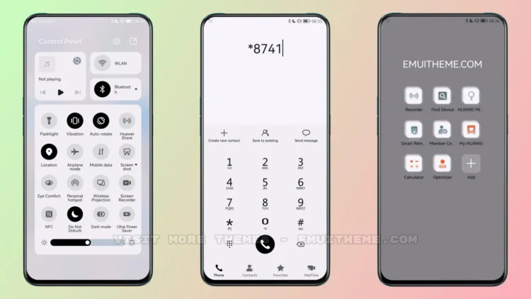 Mimetic WWP EMUI Theme
