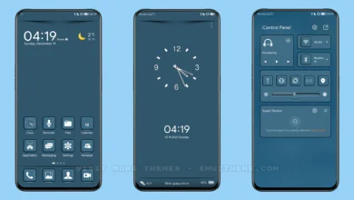 Navy Blue v2 EMUI Theme