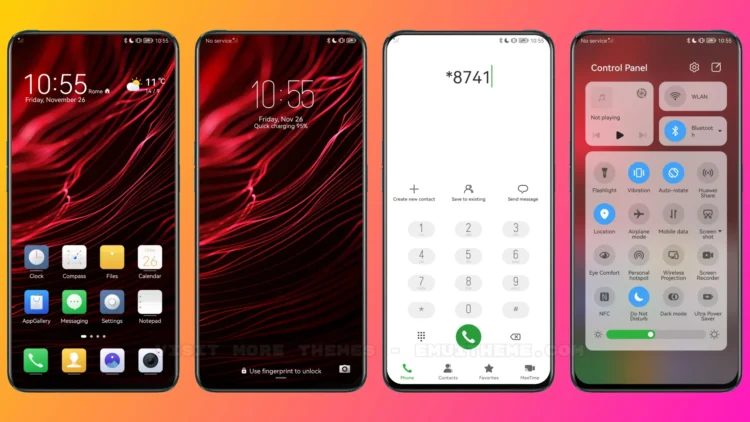 Nubia UI 6.0 EMUI Theme