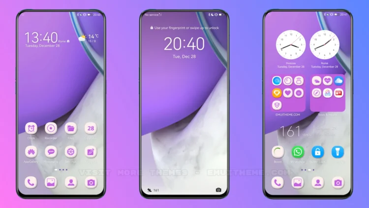 Purple This EMUI Theme