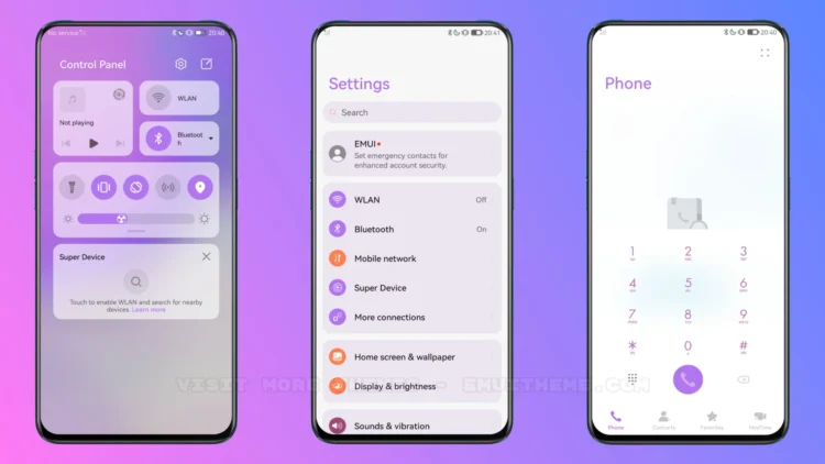 Purple This EMUI Theme