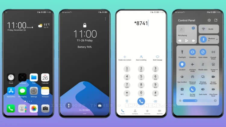 Quiet EMUI Theme