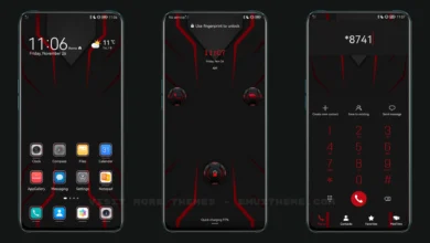 Red Devil Black Shark EMUI Theme