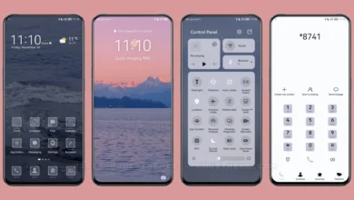 Sea Sunset Glow EMUI Theme