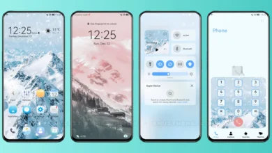 Snow EMUI Theme