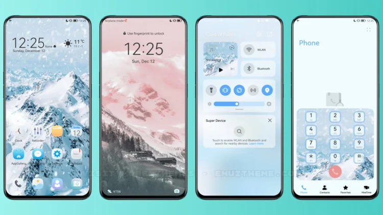 Snow EMUI Theme