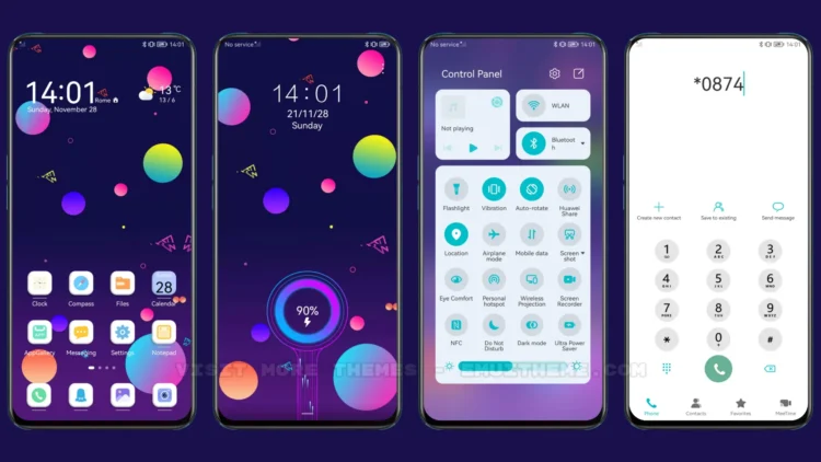 Space Color EMUI Theme