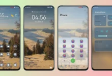 Winter Snow EMUI Theme