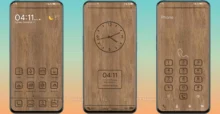 Wooden EMUI Theme