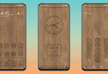 Wooden EMUI Theme